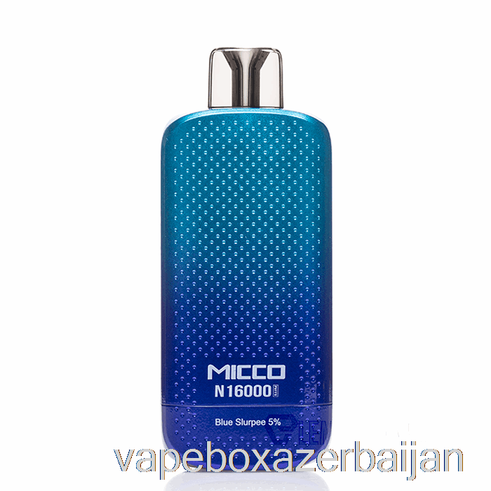 Vape Box Azerbaijan Horizontech Micco N16000 Disposable Blue Slurpee